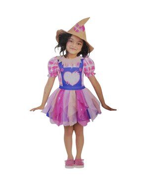 Celebrate Toddler Costume 3T-4T Halloween Whimsical Dress Hat Girls Kids New